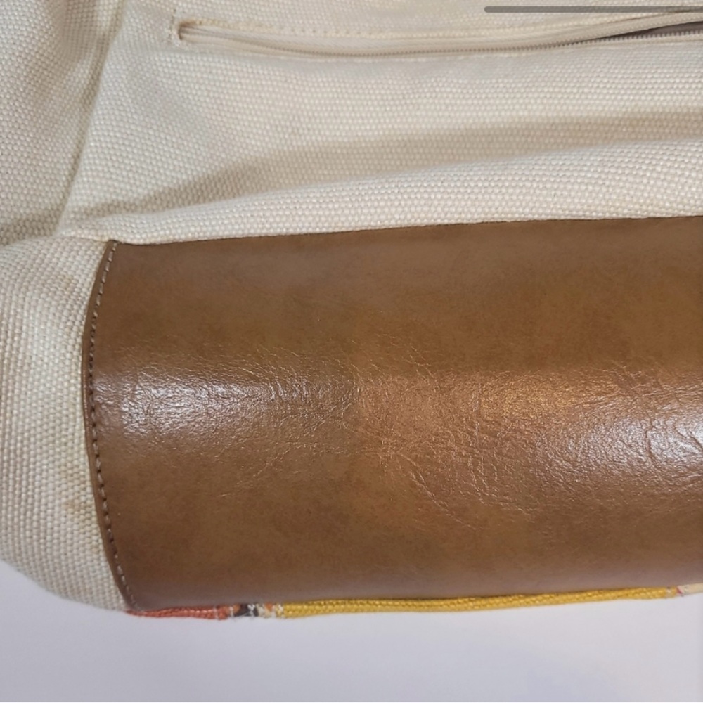 Relic By Fossil Boho Patchwork Hobo Shoulder Bag - image 6